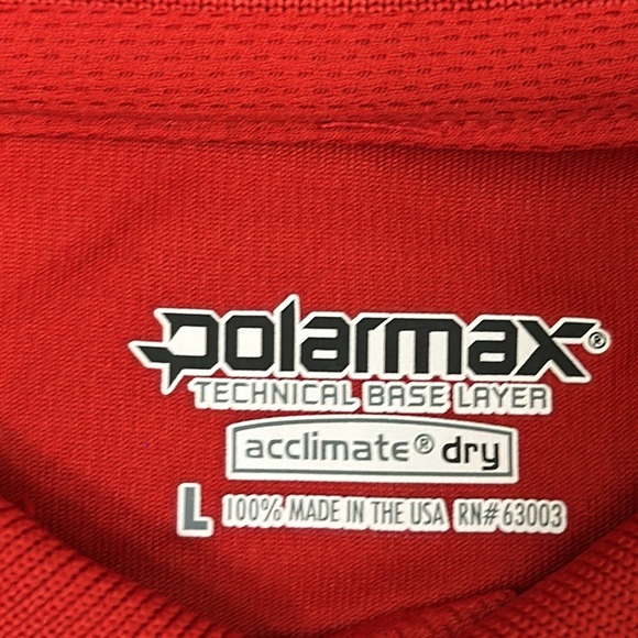 PolarMax TECH SILK POLO - Red - Picture 8 of 13